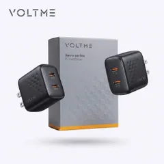 Combo 2 Củ sạc nhanh 20W 2 cổng C hãng VOLTME Revo 20 Duo Lite 20W  - V1168 (P133903)