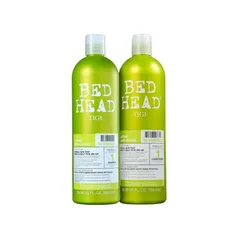 (Date Chính Hãng) Cặp Dầu Gội TIGI Xanh Lá Level 1 Re-energize Cho Tóc Dầu - Chăm Sóc Tóc Khỏe Mạnh, Lê Dâu, Thoáng Mát, 