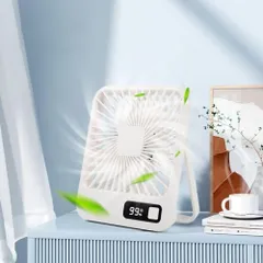 Quạt mini 5 cánh để bàn, có chân dựng, ko tích điện, cắm Pin dự phòng sử dụng. (P130993)