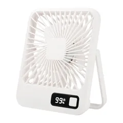 Quạt mini 5 cánh để bàn, có chân dựng, ko tích điện, cắm Pin dự phòng sử dụng. (P130993)