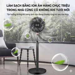 Quạt cây đối lưu DAEWOO DY-XF03 có AI, động cơ DC (P130788)