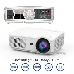 Máy chiếu MULTIMEDIA LED SV-328 ( nhà máy KONKA) , chạy Android, cài được Youtube (P130166)