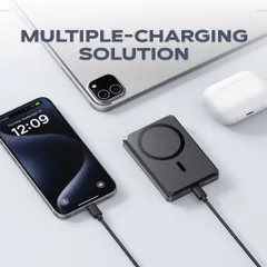 Pin dự phòng 5000mAh VEGER X5 (VG-W0582), có định vị Apple find my, sạc nhanh 20w & Magsafe (P129552)