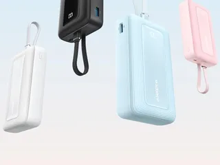 Pin dự phòng 10.000mAh sạc nhanh 30W liền cáp Type-C chưa in logo, ko hộp ( nhà máy Anker ) (P129238)