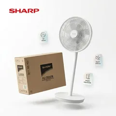 Quạt cây AI thông minh SHARP PJ‑CD202B, 15 cánh, công suất 40W, tạo ion (P125854)