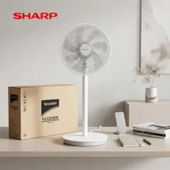 Quạt cây AI thông minh SHARP PJ‑CD202B, 15 cánh, công suất 40W, tạo ion (P125854)