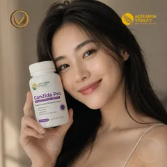 Viên uống men vi sinh giảm nấm candida, nấm ngứa vùng kín Aotearoa Vitality CanZida Pro 30 viên