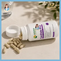 Viên uống men vi sinh giảm nấm candida, nấm ngứa vùng kín New Zealand Aotearoa Vitality CanZida Pro 30 viên