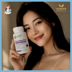 Viên uống men vi sinh giảm nấm candida, nấm ngứa vùng kín New Zealand Aotearoa Vitality CanZida Pro 30 viên