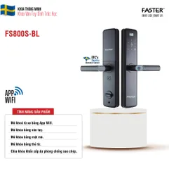 Khóa vân tay Faster FS800S BL