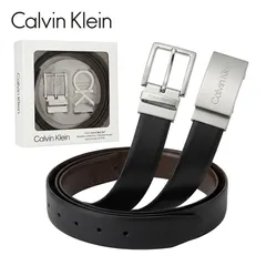 Bộ thắt lưng nam Calvin Klein (2 mặt + 1 dây da) CK (P116854)
