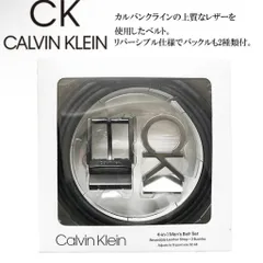Bộ thắt lưng nam Calvin Klein (2 mặt + 1 dây da) CK (P116854)