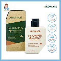 Dầu gội xử lý viêm ngứa cho da đầu khô và tổn thương Đài Loan AROMASE MediPRO Simply Hydro Shampoo 80ml