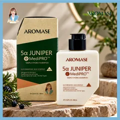 Dầu gội xử lý viêm ngứa cho da đầu khô và tổn thương Đài Loan AROMASE MediPRO Simply Hydro Shampoo 80ml