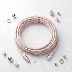 Dây cáp sạc nhanh iPhone dài 2M 3M chân Lightning C to L chuẩn MFI hãng DRAPOW CF23 (P113847)