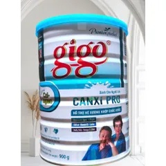 Combo(2 Hộp) Sữa bột dinh dưỡng GiGo canxipro 900g