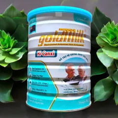 Sữa bột Goldmilk hi-canxi 900g,hỗ trợ xương chắc khỏe dành cho người lớn(date mới)