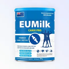 (chính hãng) Sữa bột dinh dưỡng Eumilk-Canxipro,hỗ trợ xương khớp chắc khỏe dành cho người lớn