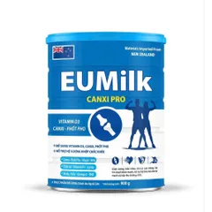 (chính hãng) Sữa bột dinh dưỡng Eumilk-Canxipro,hỗ trợ xương khớp chắc khỏe dành cho người lớn