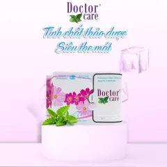 Combo 10 gói Băng vệ sinh Doctor care thảo dược Ban ngày 8 miếng thảo dược tự nhiên an toàn sức khoẻ