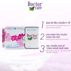 Combo 10 gói Băng vệ sinh Doctor care thảo dược Ban ngày 8 miếng thảo dược tự nhiên an toàn sức khoẻ