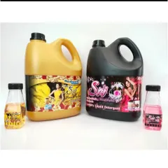 NƯỚC GIẶT SPJ 3.5L Can Vuông ĐEN, VÀNG-giúp làm mềm, tơi xốp sợi vải, chăm sóc và lưu hương giúp quần áo luôn ngát hương