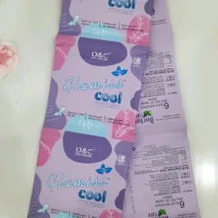 1 dây băng vệ sinh ban đêm Glamiss Cool 6 gói chiết xuất thảo dược