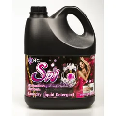 NƯỚC GIẶT SPJ 3.5L Can Vuông ĐEN, VÀNG-giúp làm mềm, tơi xốp sợi vải, chăm sóc và lưu hương giúp quần áo luôn ngát hương
