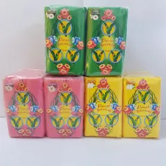 XÀ PHÒNG VẸT ( LỐC 6 BÁNH) - nhẹ nhàng làm sạch bụi bẩn, bã nhờn trên da, đồng thời giúp dưỡng trắng và nuôi dưỡng da