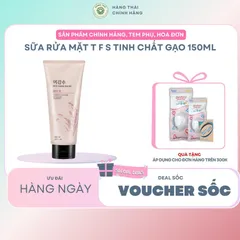 Sữa rửa mặt T F S tinh chất gạo 150ml Nữ Women