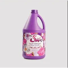NƯỚC GIẶT SPJ 3.5L Can tròn-giúp làm mềm, tơi xốp sợi vải, chăm sóc và lưu hương giúp quần áo luôn ngát hương thơm.