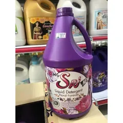 NƯỚC GIẶT SPJ 3.5L Can tròn-giúp làm mềm, tơi xốp sợi vải, chăm sóc và lưu hương giúp quần áo luôn ngát hương thơm.