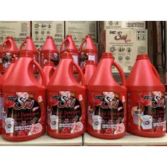 NƯỚC GIẶT SPJ 3.5L Can tròn-giúp làm mềm, tơi xốp sợi vải, chăm sóc và lưu hương giúp quần áo luôn ngát hương thơm.