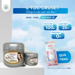 KEM Ủ TÓC CRUSET THÁI LAN Sâm 500g [tặng kèm hủ 40g] - Kem Ủ Tóc Giúp Tóc Bóng Khỏe, Mềm Mượt Và Ngăn Ngừa Rụng Tóc