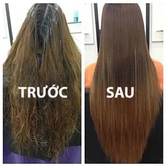 Cặp dầu gội Collagen trắng phục hồi tóc hư tổn mạnh 1000ml dùng trong salon tóc