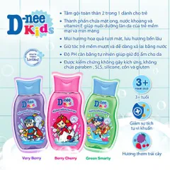 Sữa tắm gội toàn thân Dnee kid 200ml dành cho trẻ trên 3 tuổi