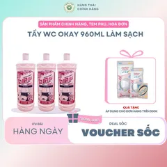 TẨY WC OKAY 960ML Làm Sạch