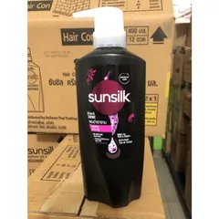 Dầu gội SunSilk 410ml dưỡng tóc suôn mượt, chống rụng, mùi thơm quyến rũ