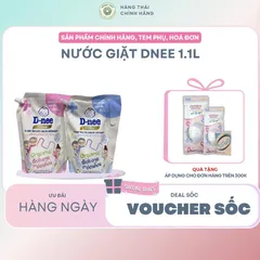 Nước giặt cao cấp đậm đặc Dnee 1.1l Cho Bé