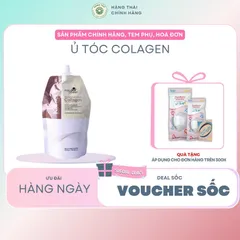 Ủ tóc Colagen phục hồi tóc hư tổn đã dùng hóa chất