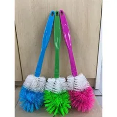 Chổi cọ nhà vệ sinh, gạt nước nhà tắm đa năng 2 trong 1, thiết kế nhỏ gọn chắc chắn giúp làm sạch sâu, dễ dàng vệ sinh