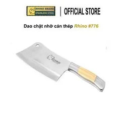 Dao chặt xương KiWi mã 976 loại tốt, nặng, từ thép nguyên khối cao cấp không gỉ, siêu bén, cán gỗ dày an toàn, siêu bền