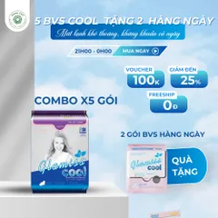 MUA 5 BAN NGÀY TẶNG 2 HÀNG NGÀY Băng vệ sinh GLAMISS COOL