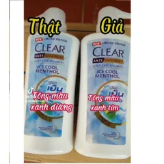 DẦU GỘI CLEAR ANTI BẠC HÀ 400ml Thái Lan