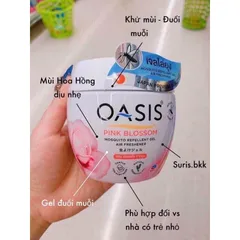 Sáp thơm đuổi muỗi Oasis Thái Lan 180g