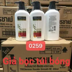 Dầu gội xả Treseme Thái Lan 450ml dành cho tóc uốn nhuộm