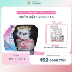Nước giặt Hygiene Thái Lan 1.8L – Hương nước hoa cao cấp, đậm đặc, giữ màu vải