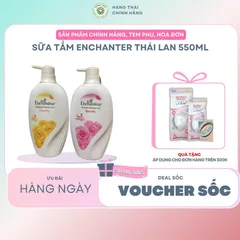 Sữa tắm Enchanter Thái Lan 550ml Dưỡng Body Skincare