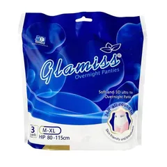[TẶNG 2 GÓI BVS QUẦN] 5 Gói Băng vệ sinh Doctor Care Glamiss Cool Ban Ngày dài 24,5 cm siêu thấm hút 8 miếng