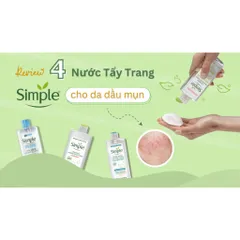 Nước tẩy trang Simp le 200ml - Làm Sạch Trang Điểm và Cấp Ẩm